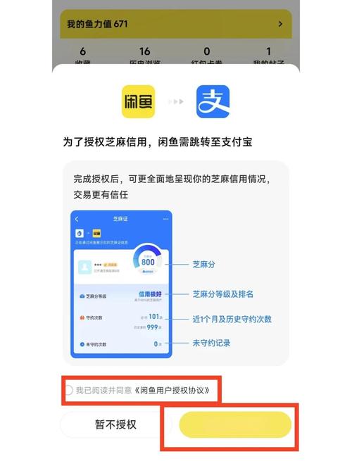 闲鱼芝麻信用分值用途_闲鱼涨粉有用吗_淘宝芝麻信用